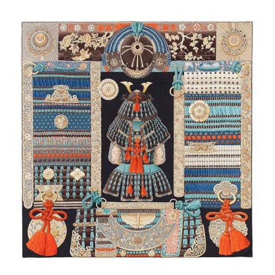 カレ90 侍の鎧兜 エルメススーパーコピー Parures de Samourais サムライ ★パリから7053117