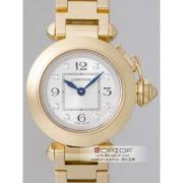 日本カルティエ スーパーコピーcartier ミスパシャ w124015 27mm YG 8Pダイヤ シルバー