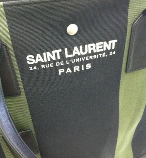 【Saint Laurent】新着★16-17FW サンローランスーパーコピー キャンバストートバッグ☆ユニセックス 7051502